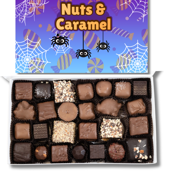 Nut and Caramel Chocolates Gift Box