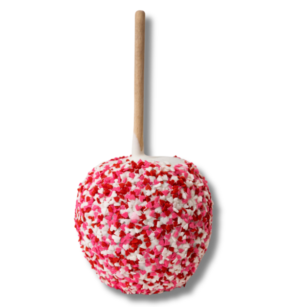 Valentine's Day Sprinkles Apple- Seasonal!